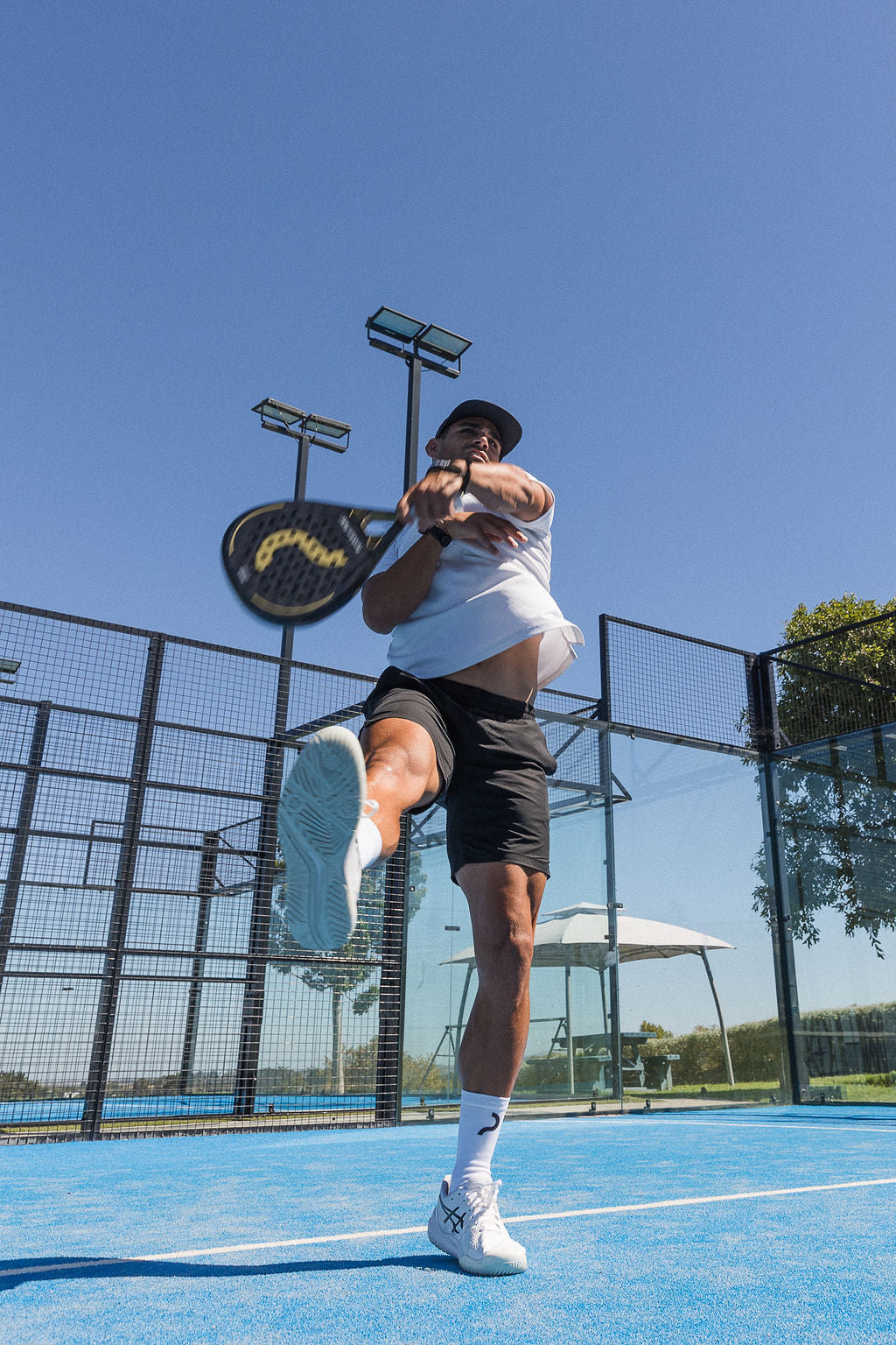 The Pinnacle 18K Padel Racket