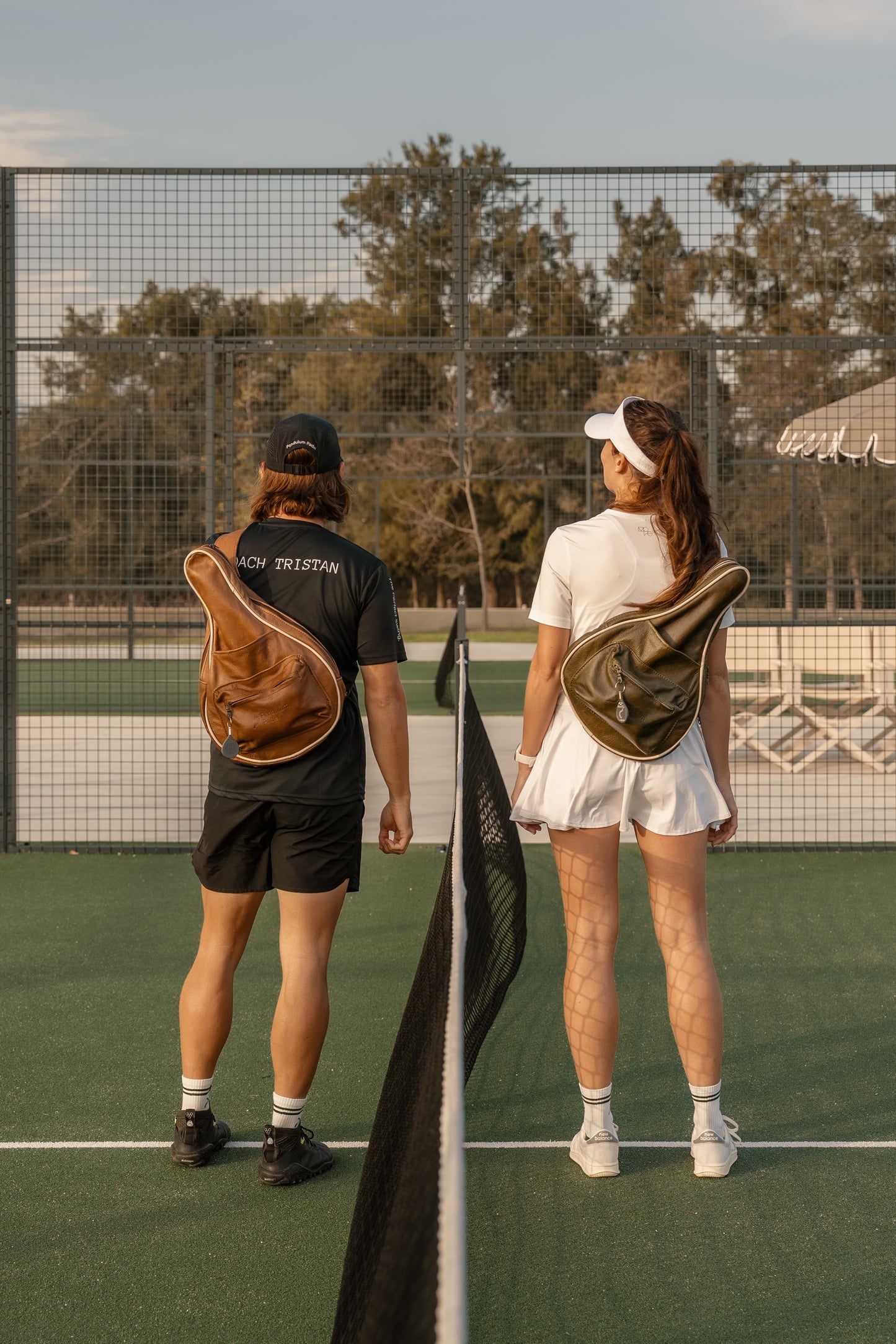 The Pendulum Leather Padel Bag