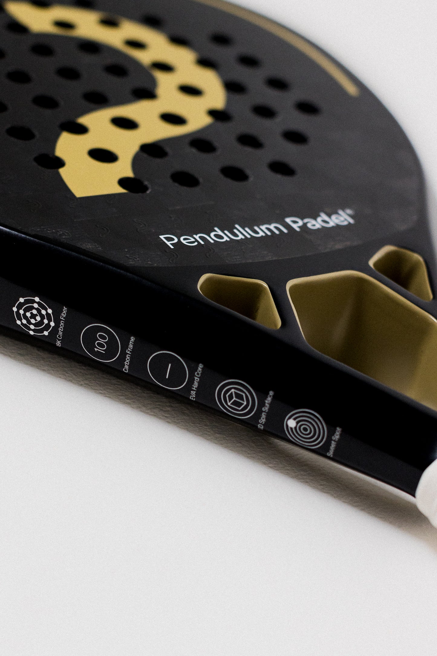 The Pinnacle 18K Padel Racket